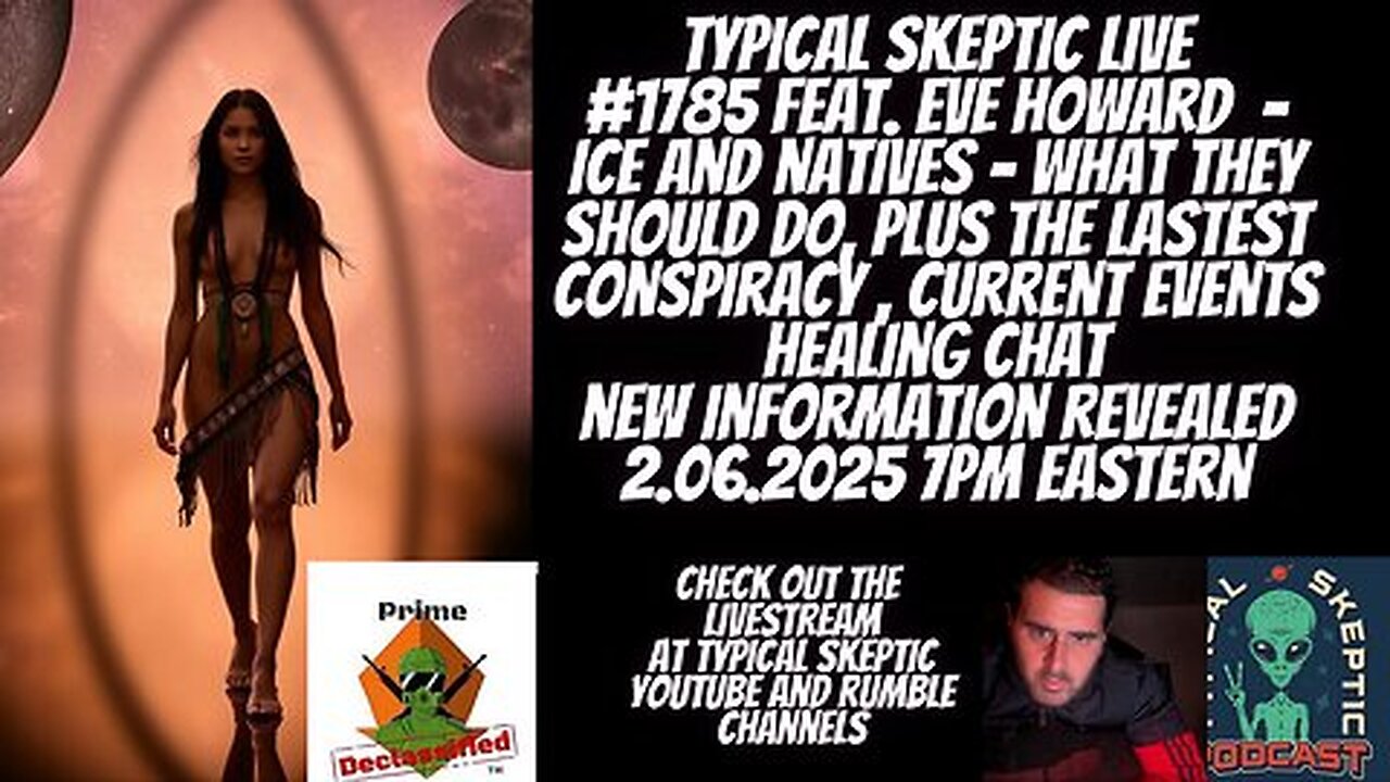 Conspiracy, Current Events, Paranormal Healing with Eve Howard - Typical Skeptic