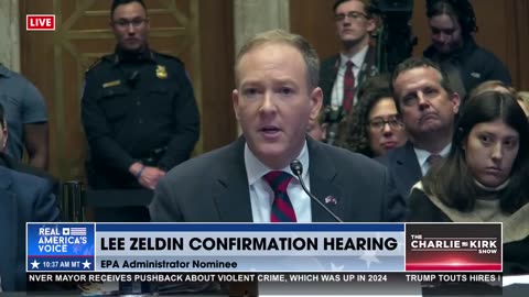 LEE ZELDIN COMMITS TO EPA WITH "CLEAR CONSCIENCE"