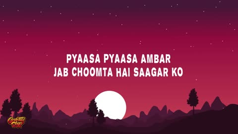 Neele Neele Ambar Par (Lyrics) - Kishore Kumar, Kalyanji-Anandji