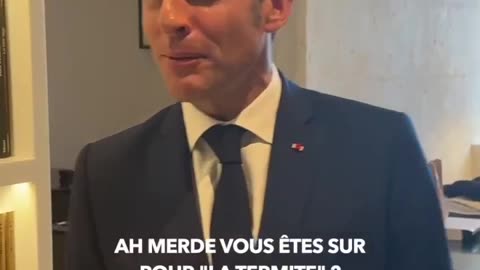 French President dont know how to speak French??