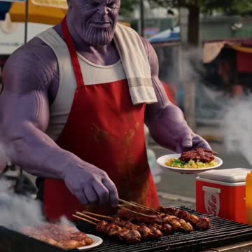 Food Cart Thanos