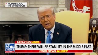 PRESIDENT TRUMP: "A bully is the weakest person... And Hamas is bullies."