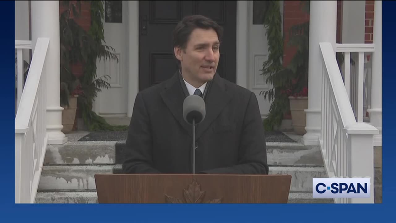 C-SPAN - Canadian Prime Minister Justin Trudeau Announces Resignation