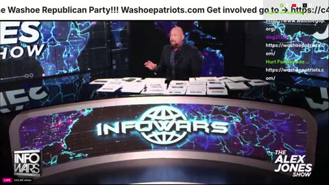 Alex Jones, Info Wars, 02/25/2025