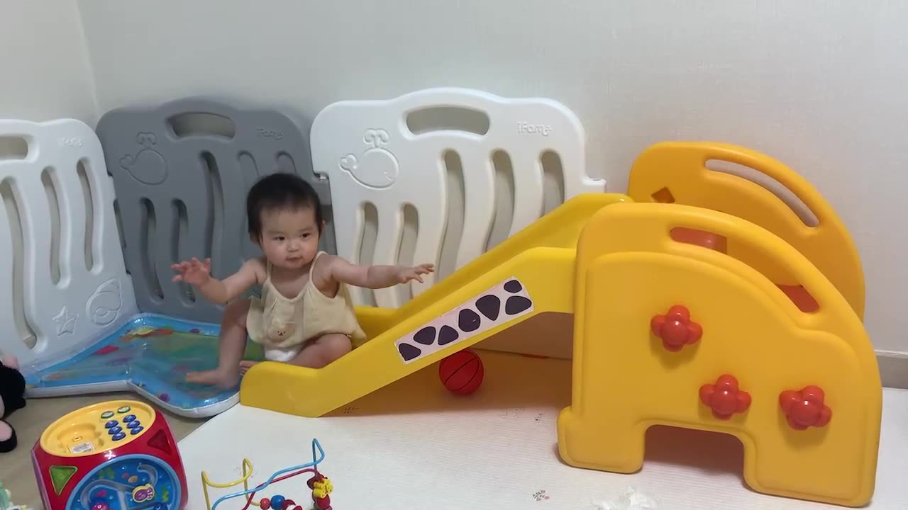 Child slide video