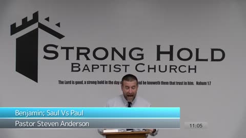 The Tribes of Israel: Benjamin (Saul Vs Paul) - Pastor Steven Anderson