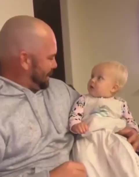 Dad unveils bald head