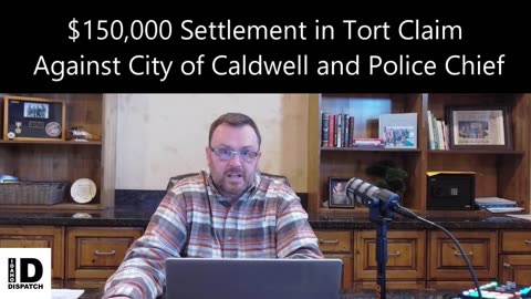 $150,000 Settlement with Caldwell's Former Police Chief Executive Assistant