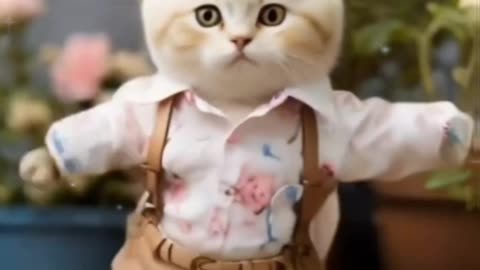 Dancing AI Cat Will Melt Your Heart! #AICats #CuteAICats #mqaicatsworld #mq