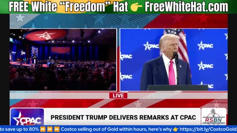 🟢 WATCH: President Trump Speaks LIVE and CPAC