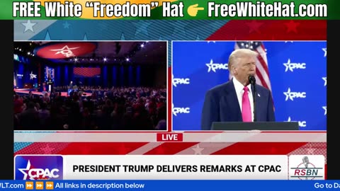 🟢 WATCH: President Trump Speaks LIVE and CPAC