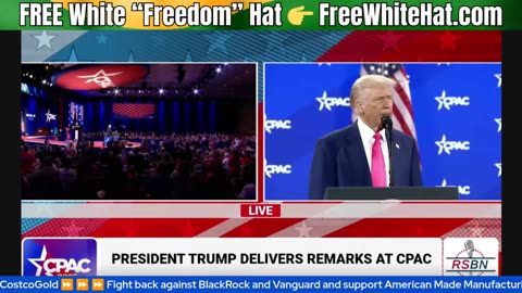 🟢 WATCH: President Trump Speaks LIVE and CPAC