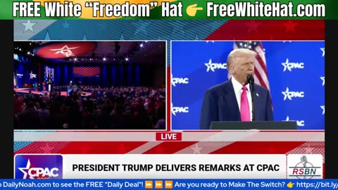 🟢 WATCH: President Trump Speaks LIVE and CPAC