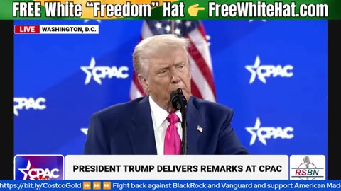 🟢 WATCH: President Trump Speaks LIVE and CPAC