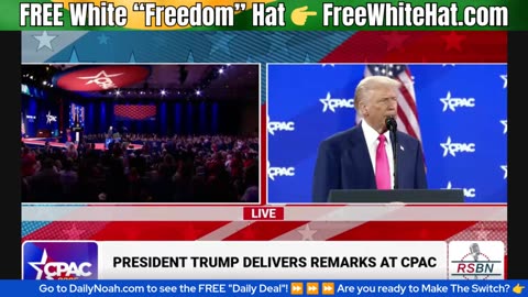 🟢 WATCH: President Trump Speaks LIVE and CPAC