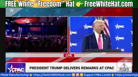 🟢 WATCH: President Trump Speaks LIVE and CPAC