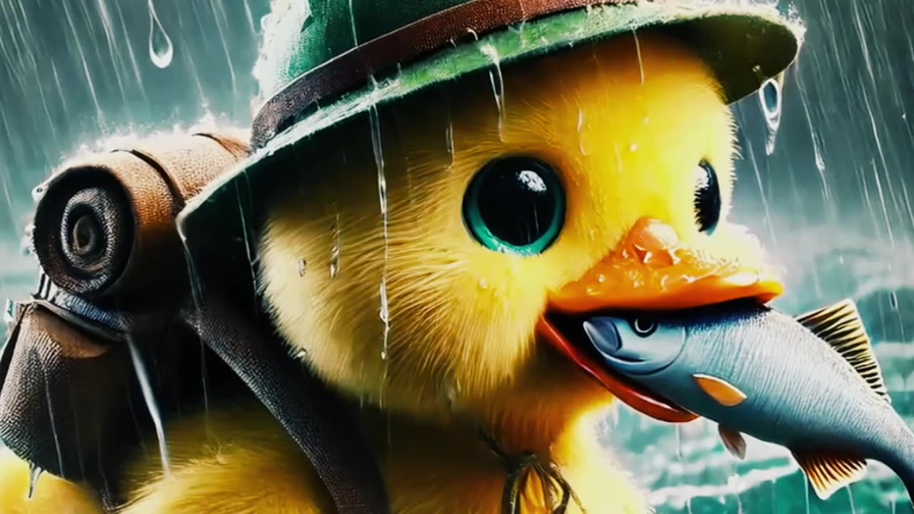 Help from a Friend: Duckling Saves Injured Kitten 🐥 | DuckRescue | CuteAnimals | AnimalRescue