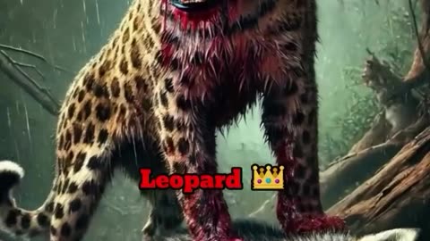 Leopar vs Hayvanlar