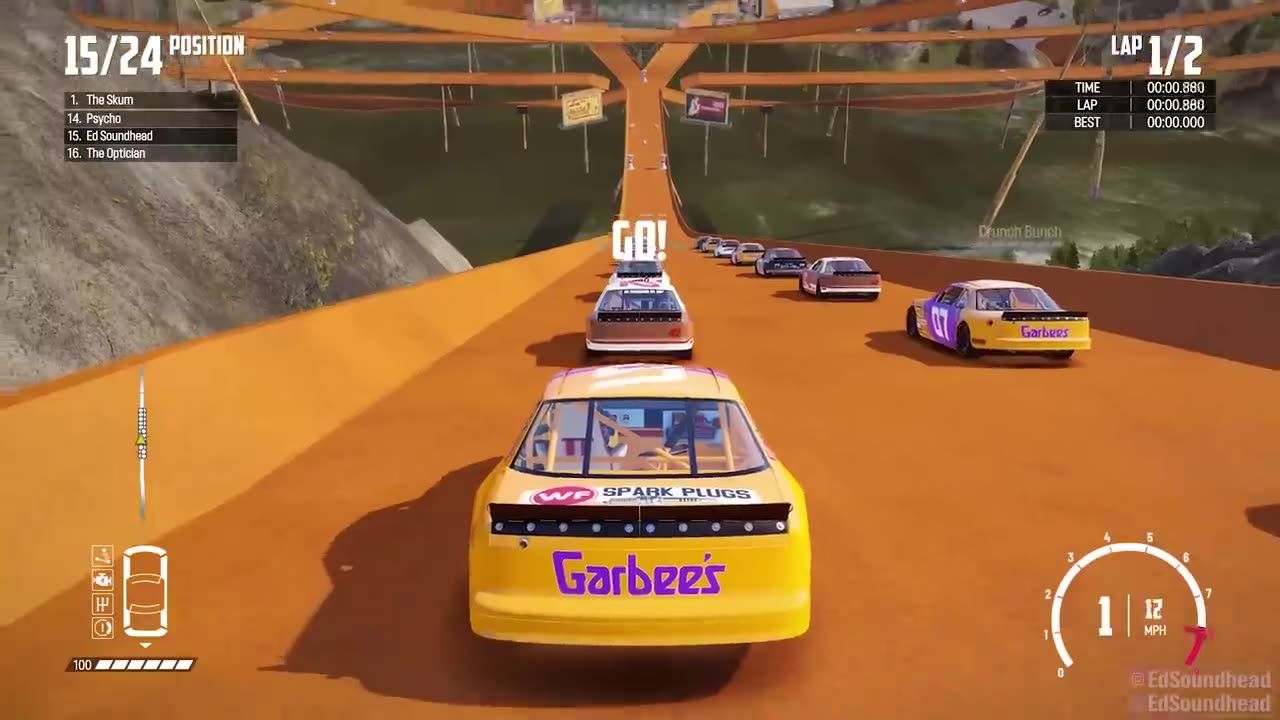 HOT WHEELS NO RESET NASCAR CHALLENGE! | Wreckfest