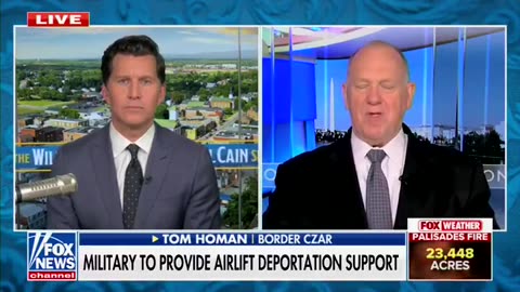 Trump Border Czar Tom Homan sends scorching message to "sanctuary cities"