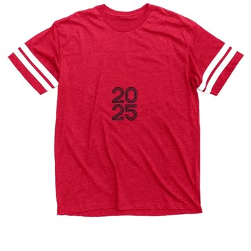 2025 Minimalist T-Shirt – Modern Design for New Year Style