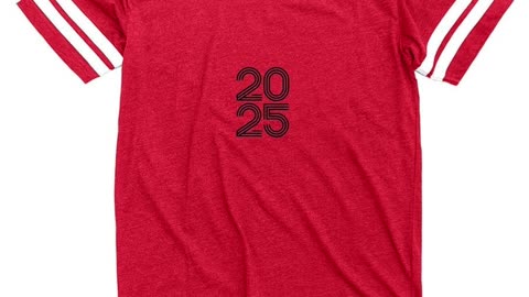 2025 Minimalist T-Shirt – Modern Design for New Year Style