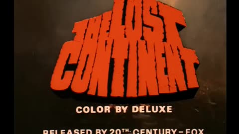 THE LOST CONTINENT (1968) movie trailer HAMMER