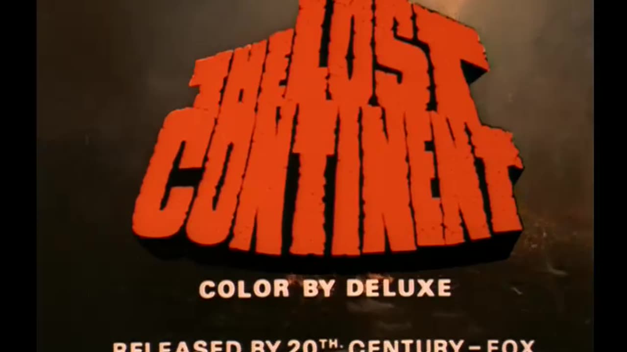 THE LOST CONTINENT (1968) movie trailer HAMMER