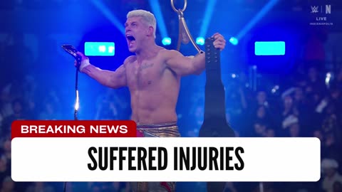 Cody Rhodes Suffered Multiple Injuries In Rumble Match