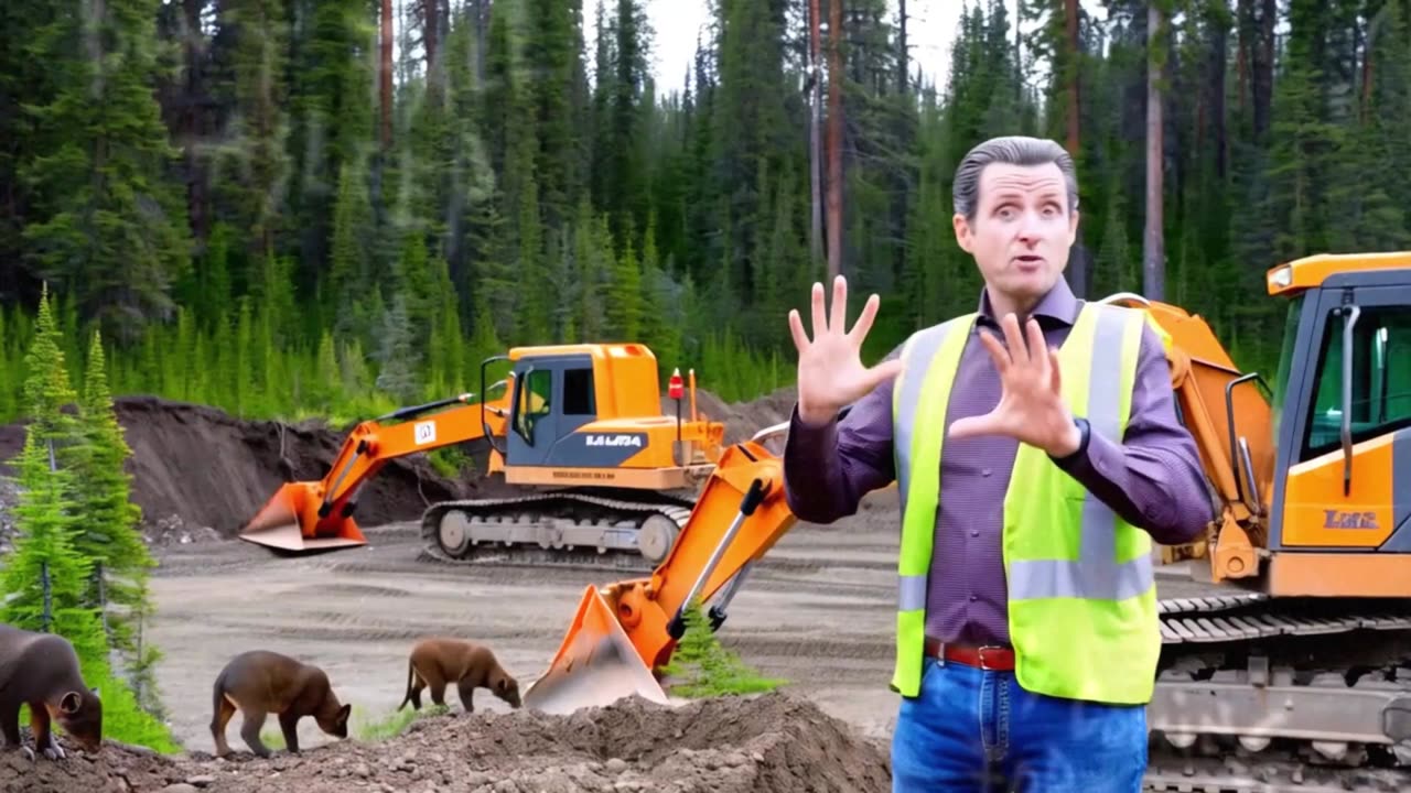 Gavin Newsom Dances As California Burns
