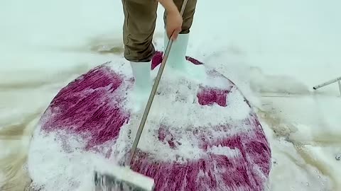 Unbelievable: Witness The Incredible Transformation Of This Dirty Carpet! #short #capertcleaning