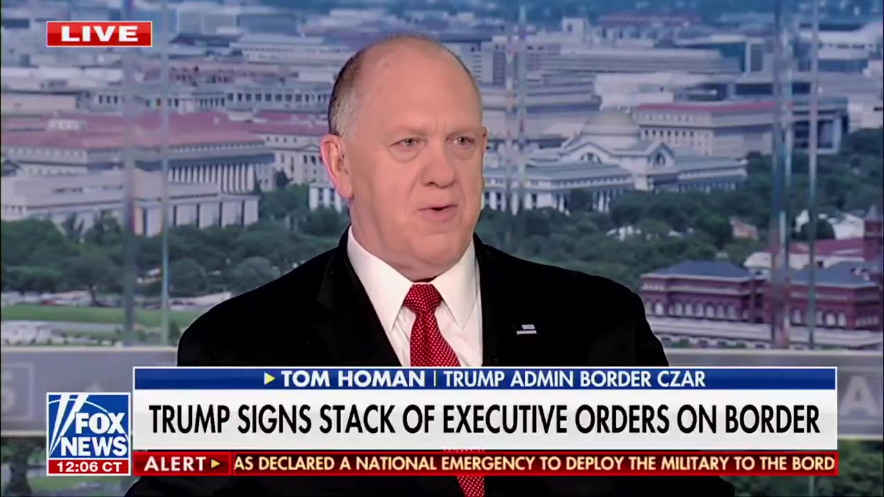 Border Czar Tom Homan confirms raids and roundups have begun TODAY