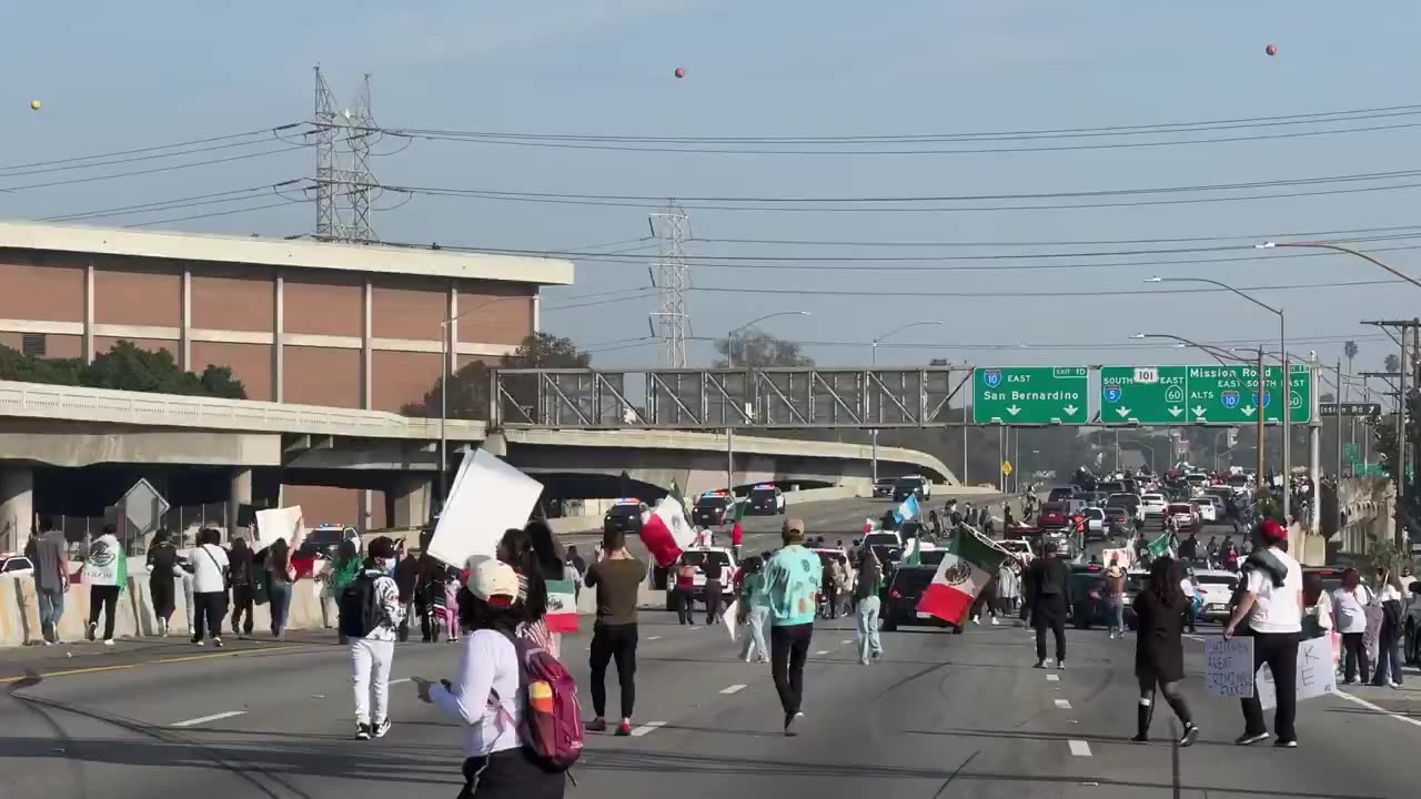 Protesters continue to disrupt Los Angeles city center, now occupying premises near City Hall