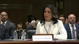 Tulsi Gabbard faces senators to become Trump's DNI - January 30, 2025