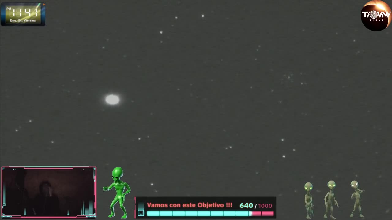 Astrovnilogy live Uncle UFO Chile 01-24-25 Tik Tok broadcast