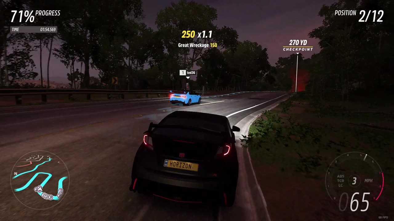 Forza Horizon 5 - Jungle Descent in a Honda Civic Type-R!