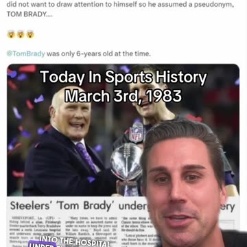 THE HISTORIC SPORTS MOMENT OF MARCH 3rd, 1983