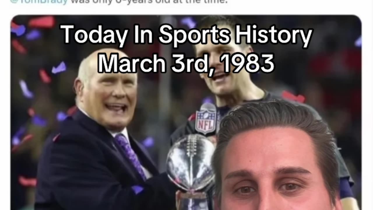 THE HISTORIC SPORTS MOMENT OF MARCH 3rd, 1983