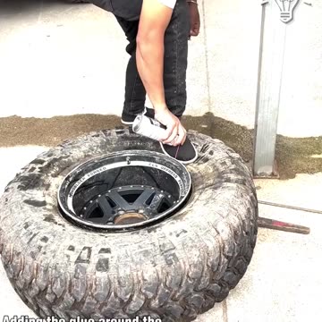 Repairing the wheel! ️