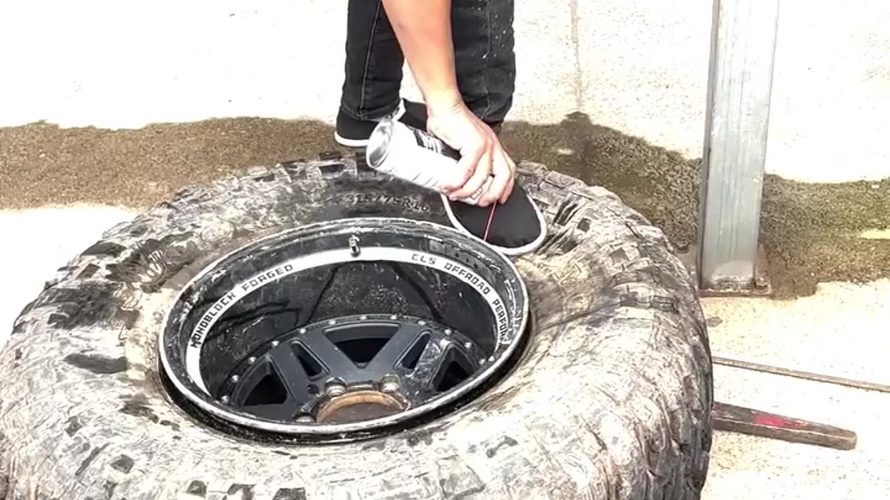 Repairing the wheel! ️