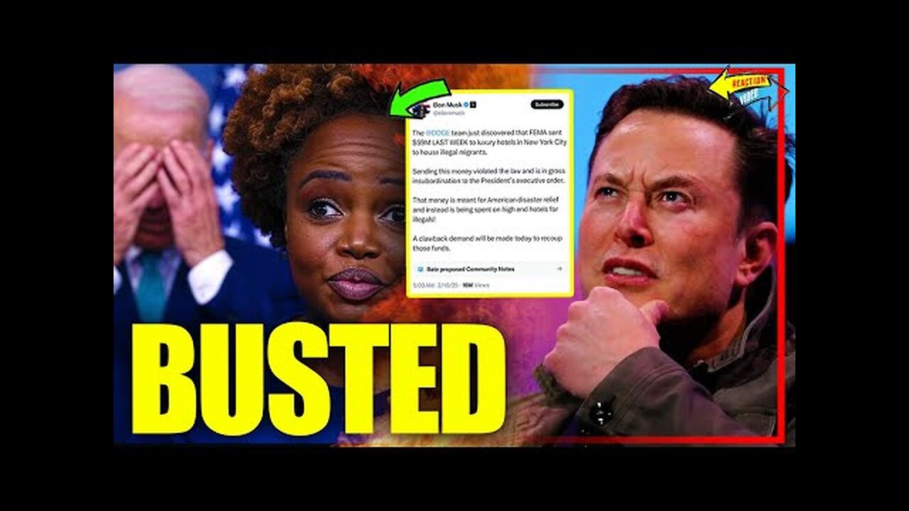 Elon Musk EXPOSED FEMA for $59M Illegal Immigrant SCAM - Democrat CAUGHT Lying on Camera