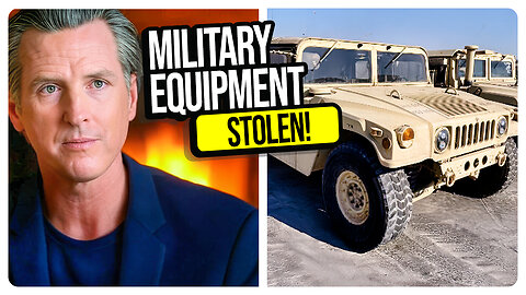 Armored Vehicle, Bayonets & MACHINE GUN TRIPODS Reportedly STOLEN from Military Center South of L.A.