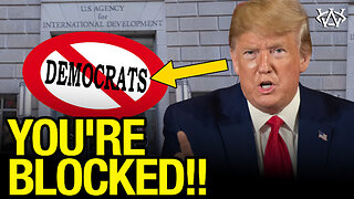 Trump BLOCKS Democrats from Entering USAID Building