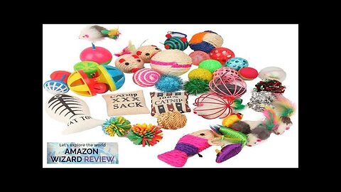 Fashion's Talk Cat Toys Variety Pack for Kitty 20 Pieces Review