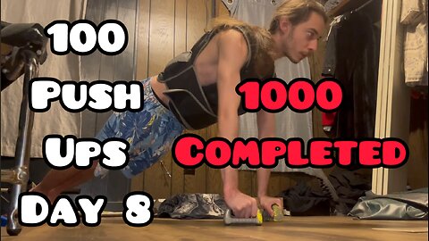 January 8th, 2025 - 100 Push Ups