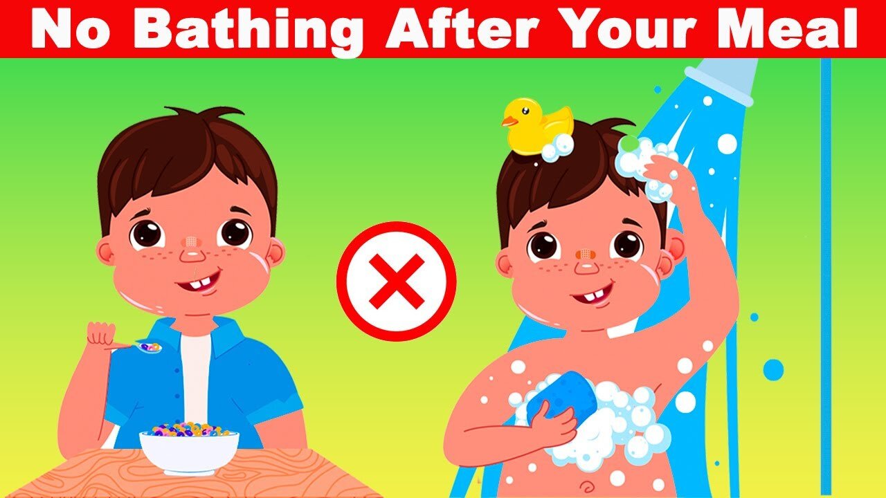 "Why You Should Avoid Bathing or Showering Right After Eating | Dr. Mandell"