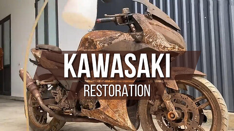 Extreme Restoration: Reviving a $50 Broken Kawasaki Motorcycle – Full Rebuild