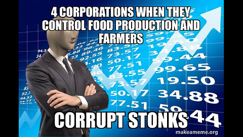 Wiping out small farmers and controlling food production