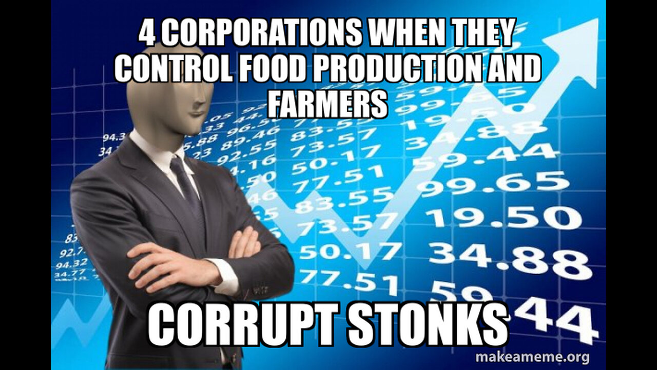 Wiping out small farmers and controlling food production