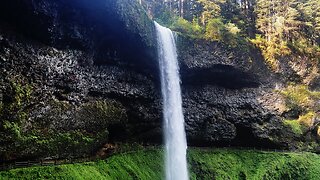 SILENT PERSPECTIVES (4K) of Trail of Ten Falls Loop Waterfall Hike @ Silver Falls Oregon State Park!